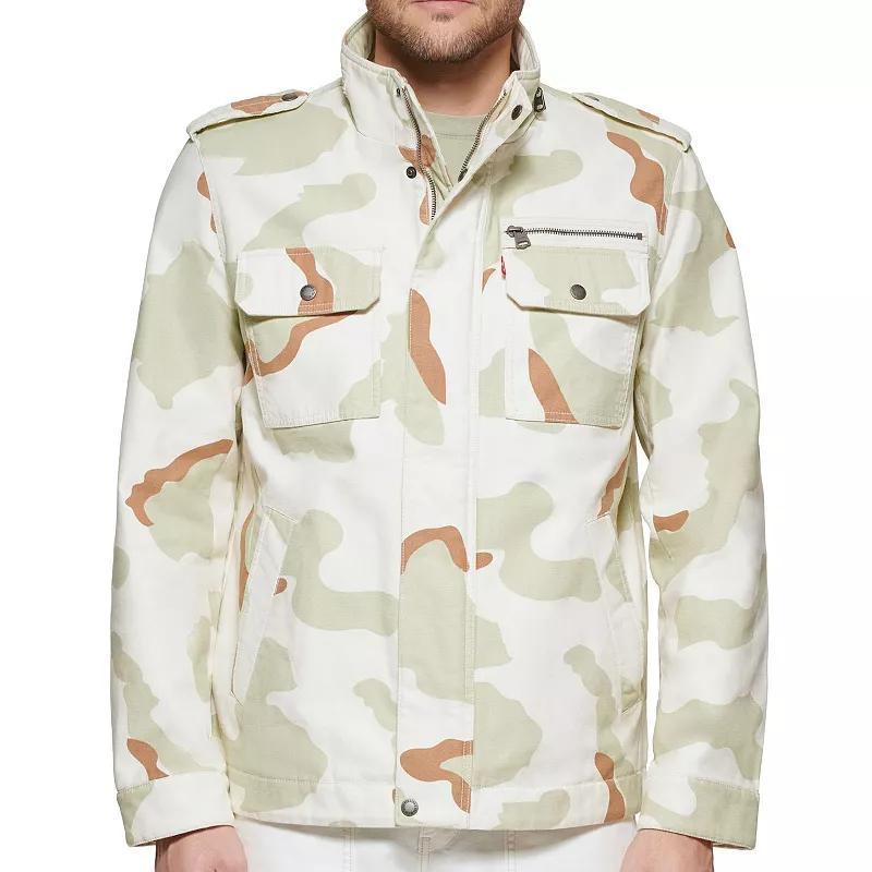 Men's Levi's® Cotton Trucker Jacket, Size: XXL, Dessert Camouflage Product Image