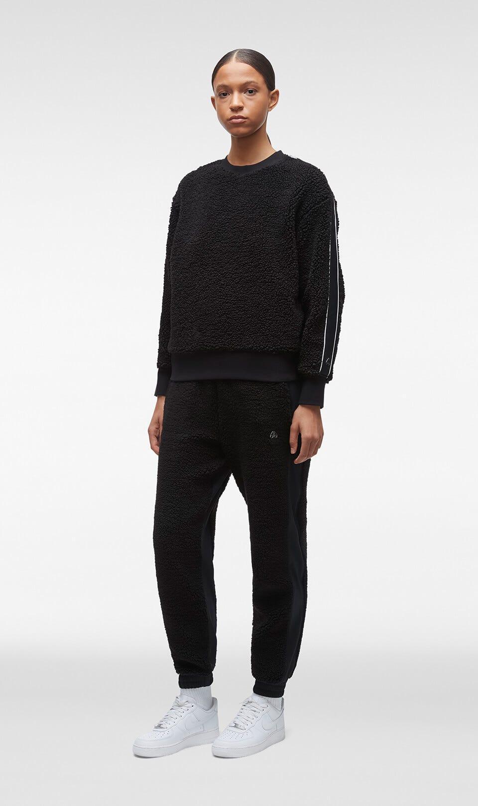 Moose Knuckles Ladies AVERY SHERPA Pullover in Black Product Image