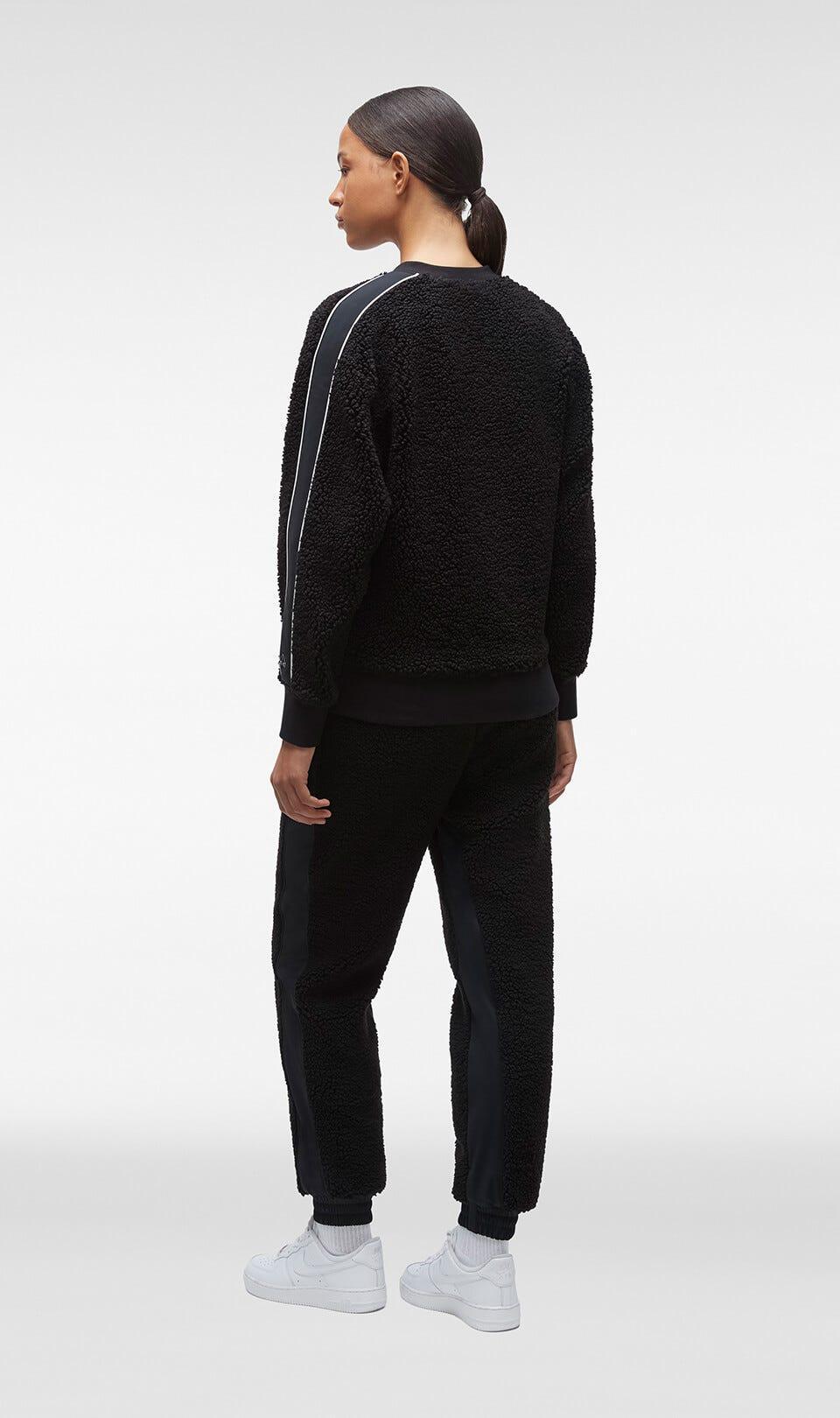 Moose Knuckles Ladies AVERY SHERPA Pullover in Black Product Image