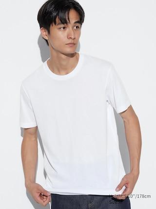 DRY Color T-Shirt White Large UNIQLO US Product Image