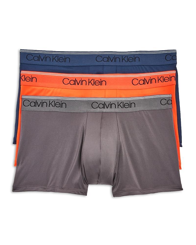 Calvin Klein Mens Micro Stretch 3-Pack Low Rise Trunk Product Image