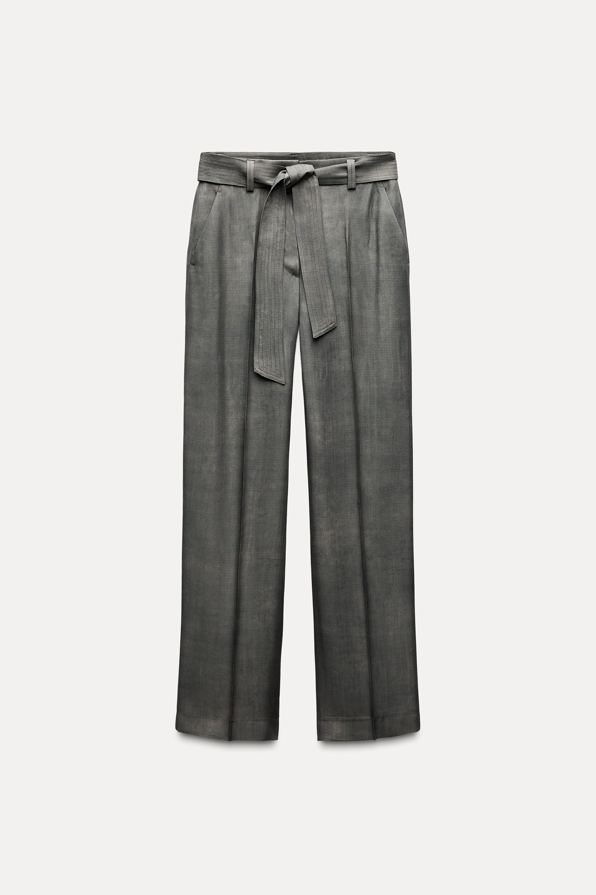 BELTED PANTS ZW COLLECTION Product Image