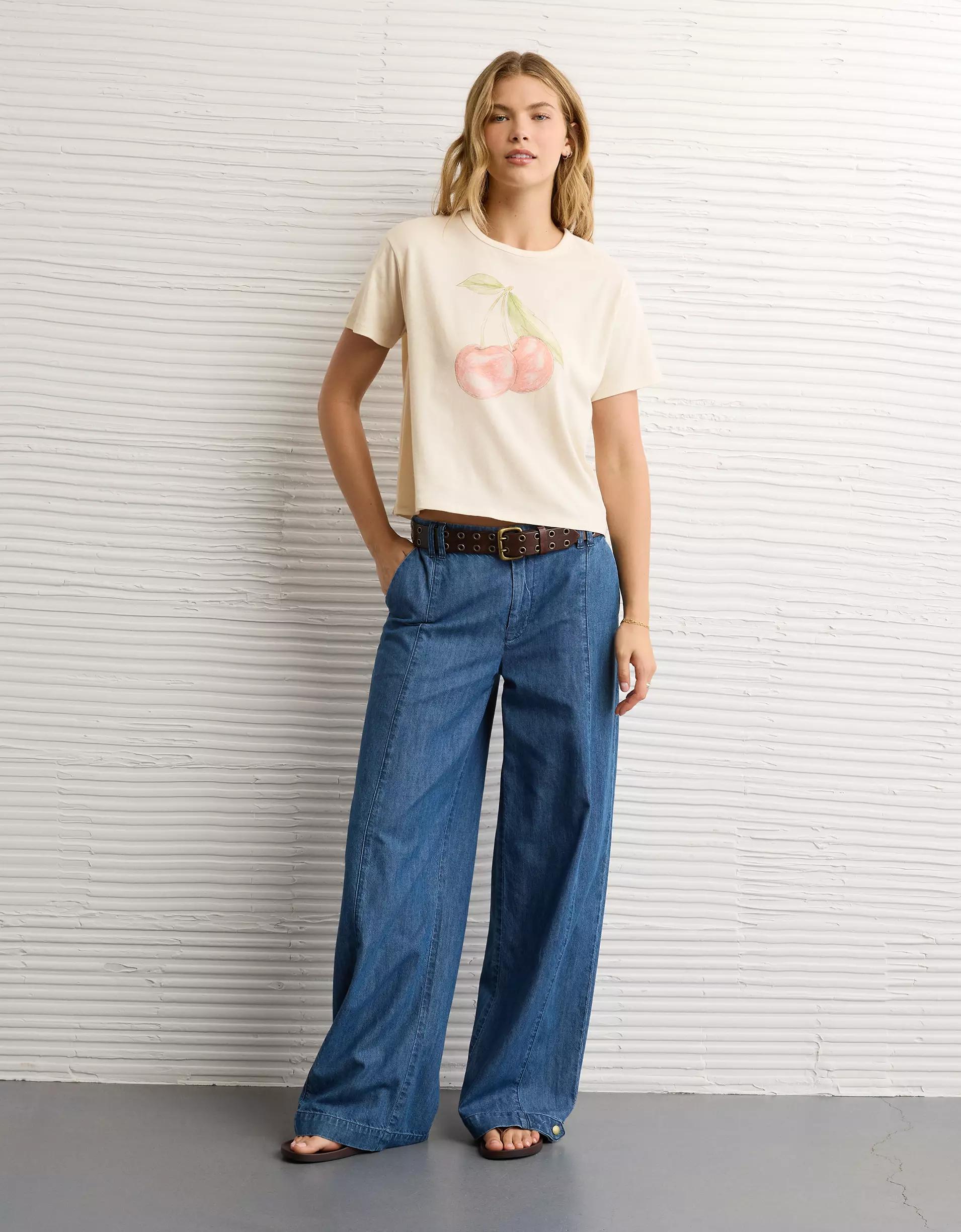 AE Ex-Boyfriend Food Graphic T-Shirt Product Image