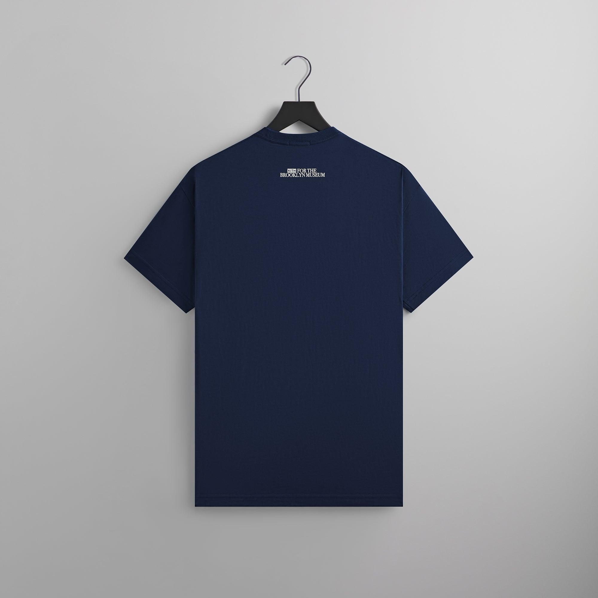 Kith for the Brooklyn Museum Serif Tee - Nocturnal Male Product Image