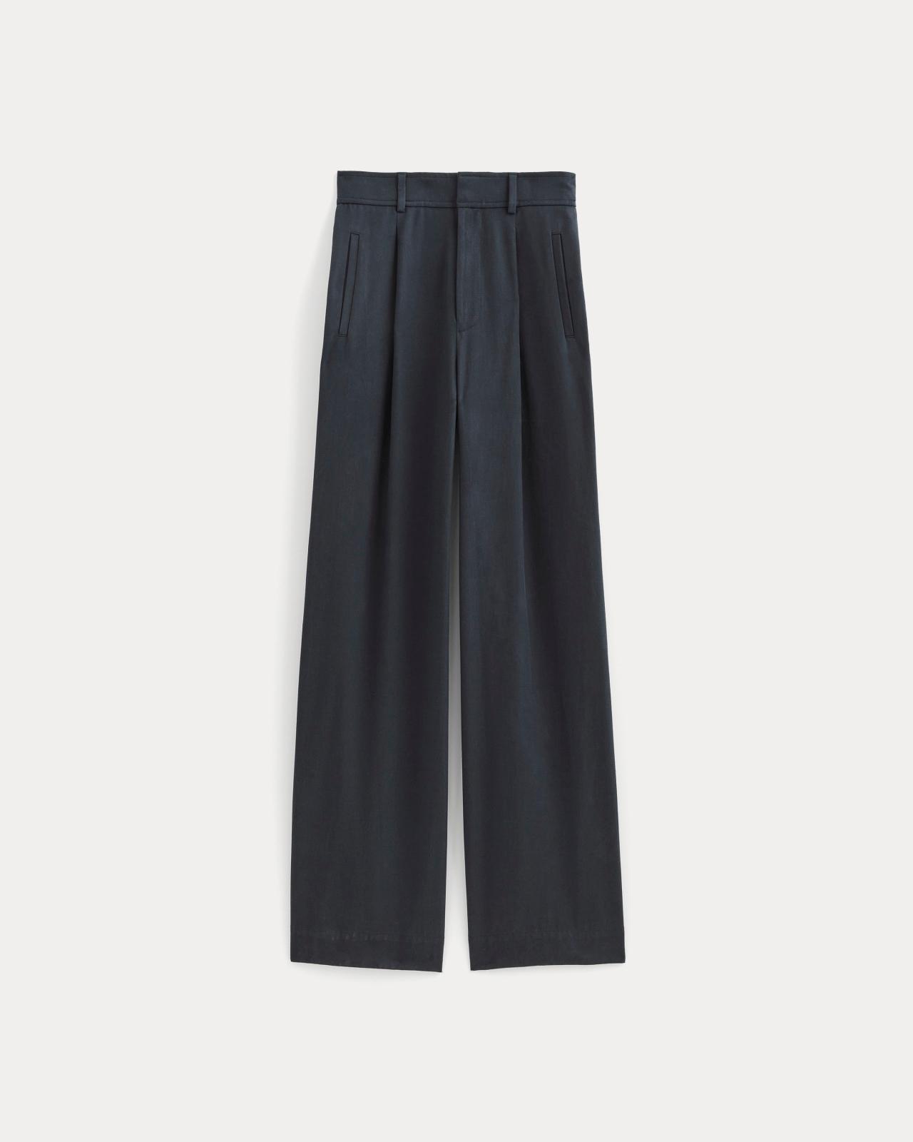 Womens Draper Pleated Pant in Buttersmooth by Everlane Product Image