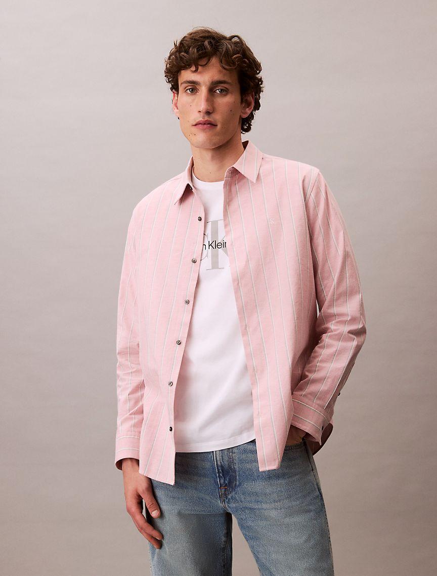 Stripe Oxford Classic Button-Down Shirt Product Image