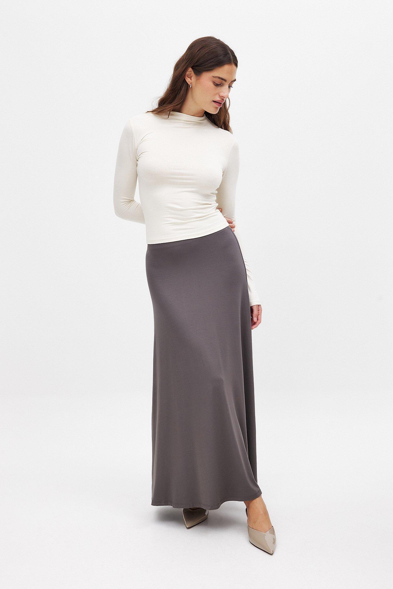 Soft Line Flowy Maxi Skirt Product Image