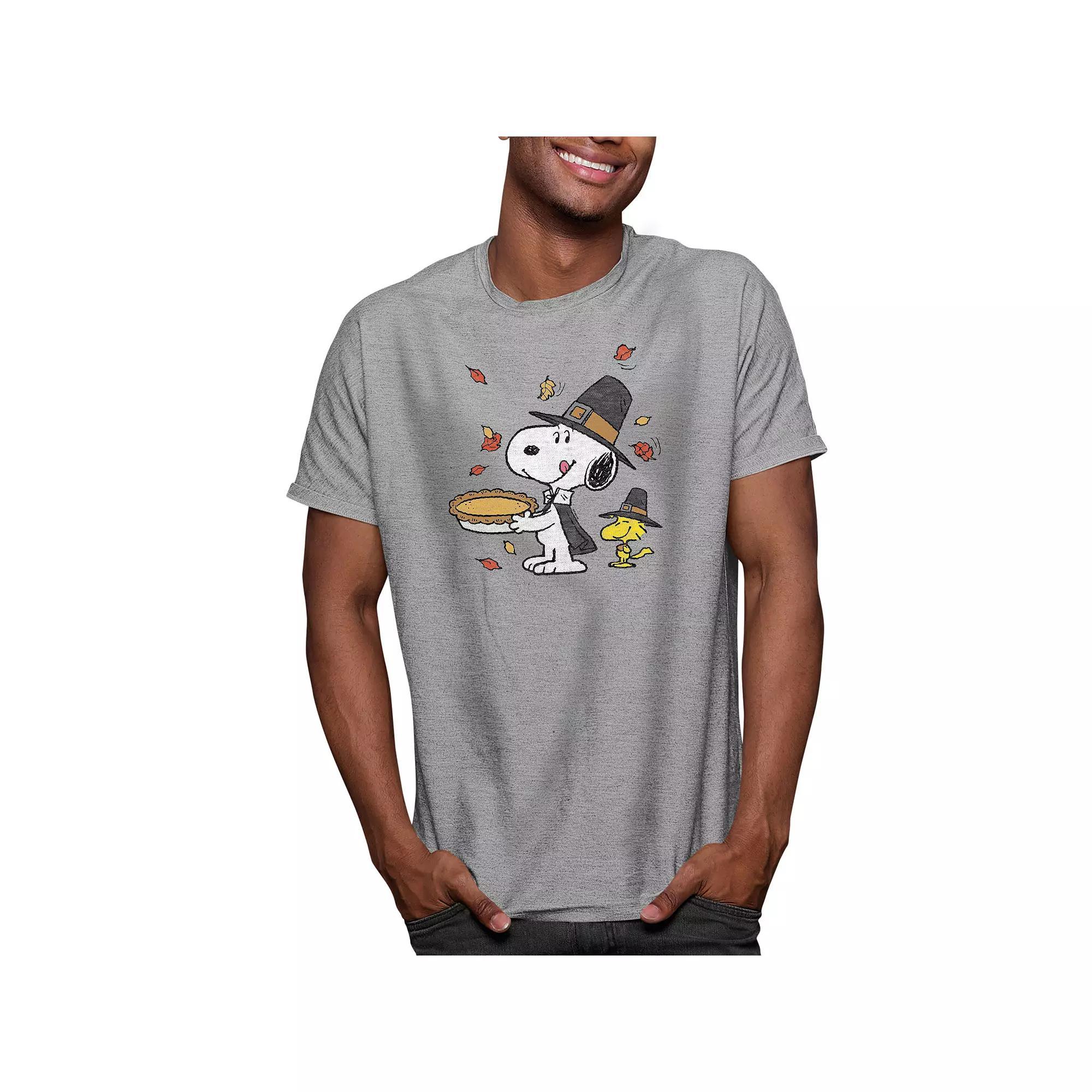 Big & Tall Peanuts Thanksgiving Scene, Men's,  Product Image