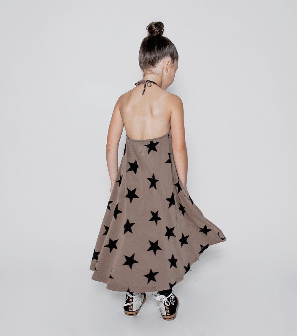 NUNUNU Star Collar Dress Product Image