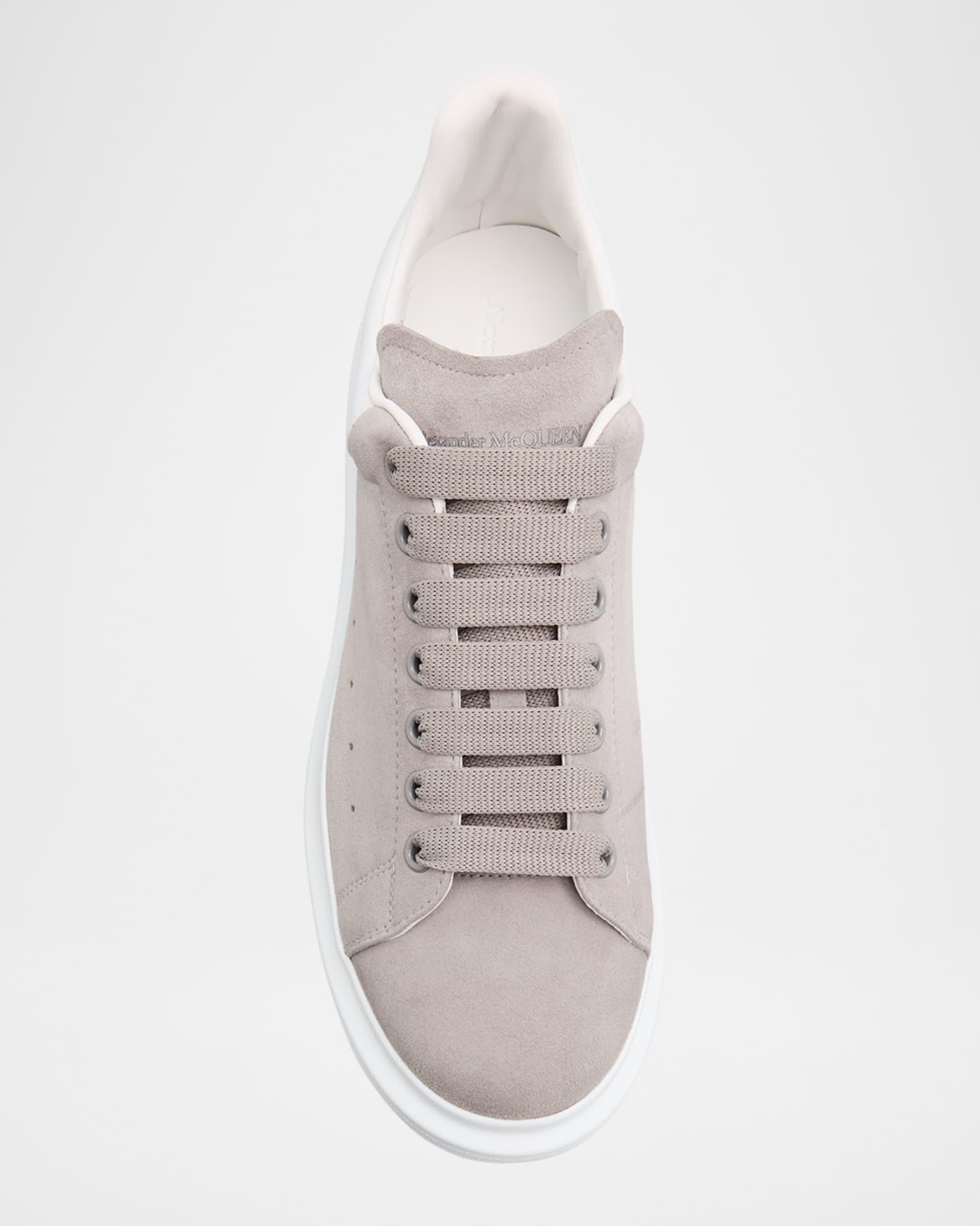 Men's Oversized Suede Low-Top Sneakers Product Image