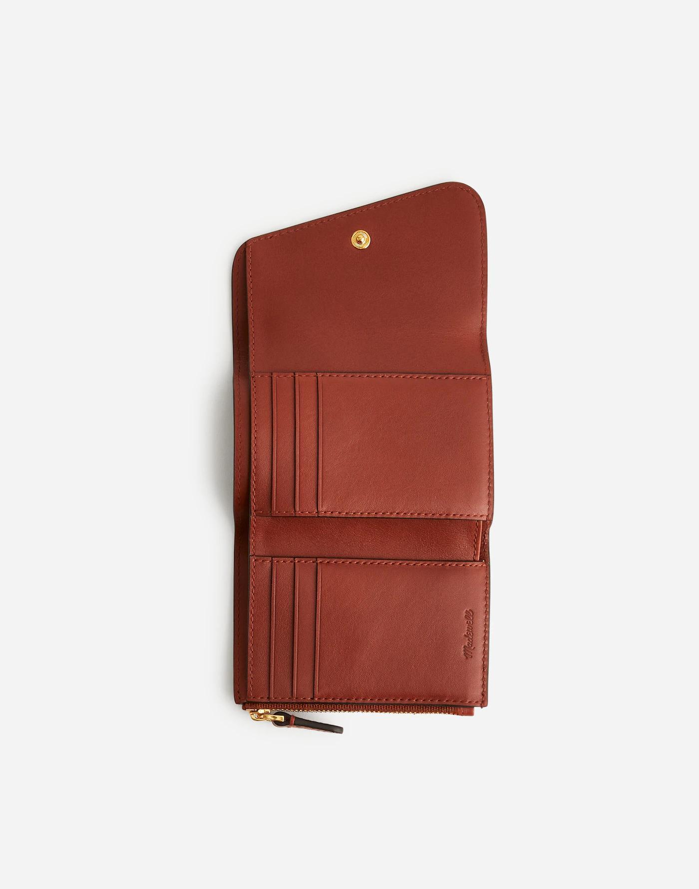 Angled Flap Trifold Wallet Product Image