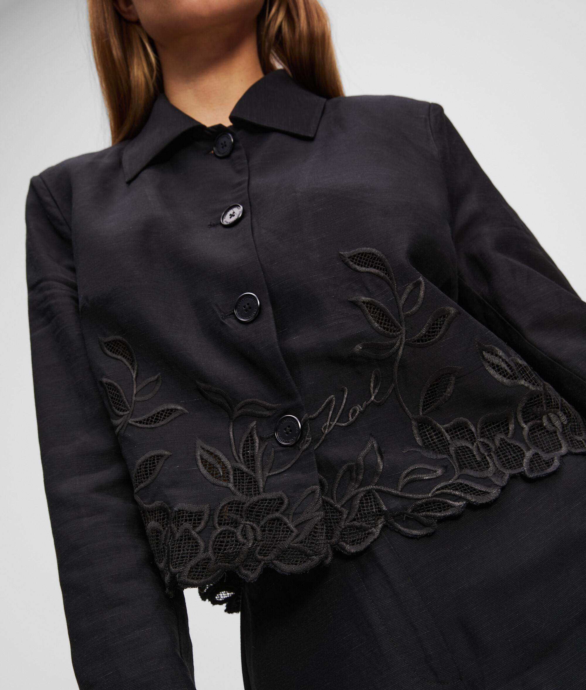 CUT-OUT EMBROIDERY JACKET Product Image