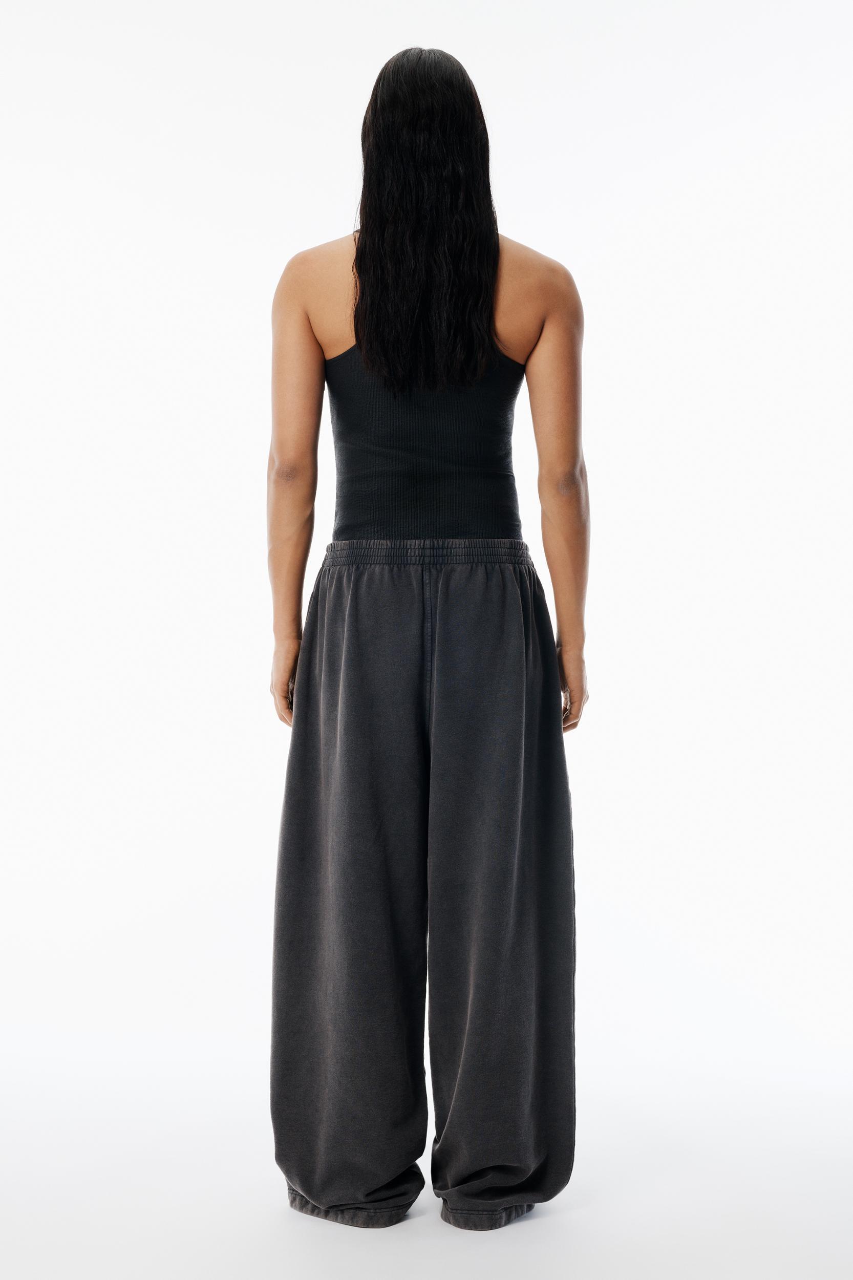 Grey Organic Terry Oversized Sweatpant Product Image