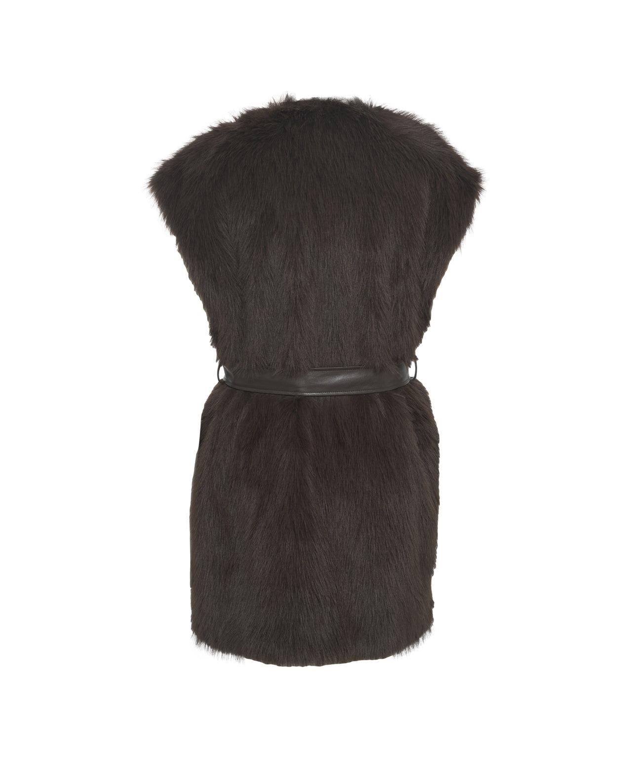 Faux fur vest Product Image