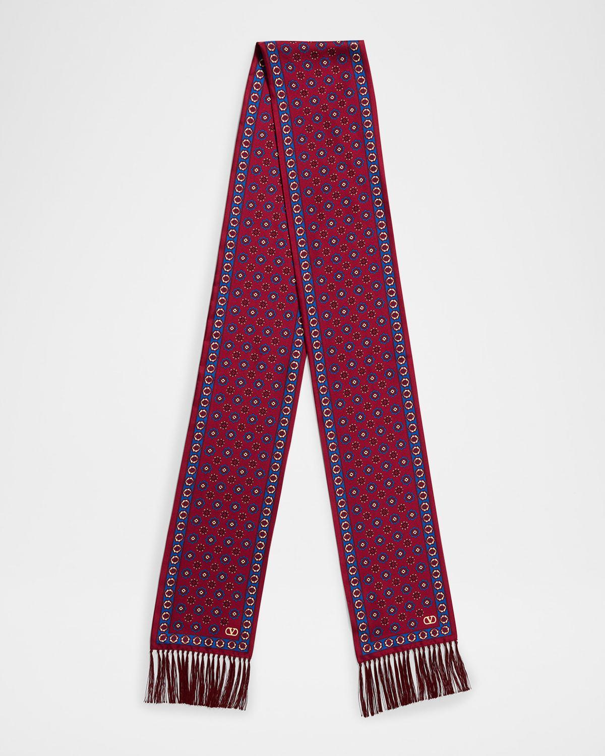 Men's Medallion VLogo Twill Scarf Product Image