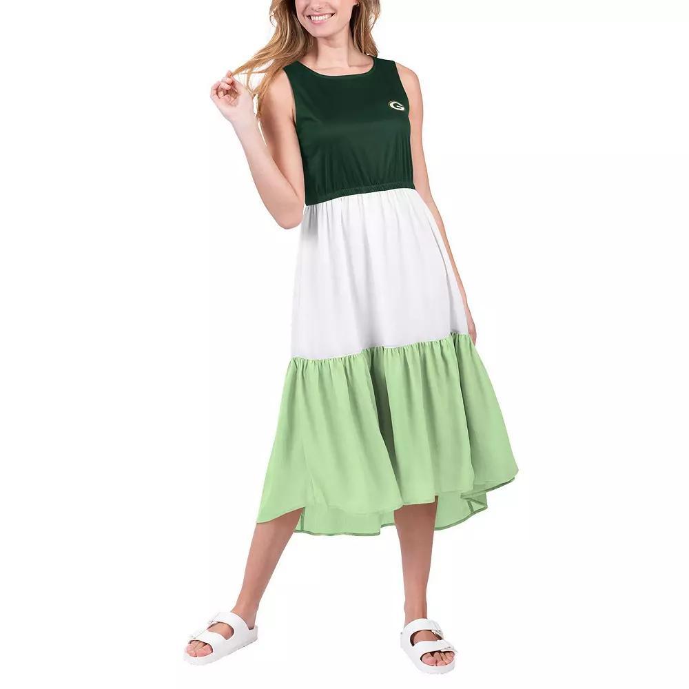 Women's G-III 4Her by Carl Banks Black/Gray Minnesota Vikings 12th Inning Colorblock Dress,  Product Image