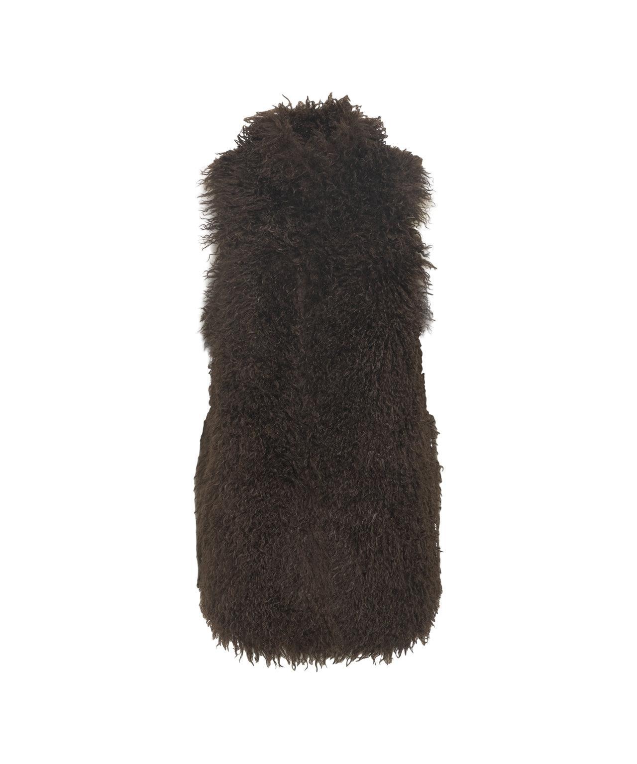 Faux fur gilet Product Image