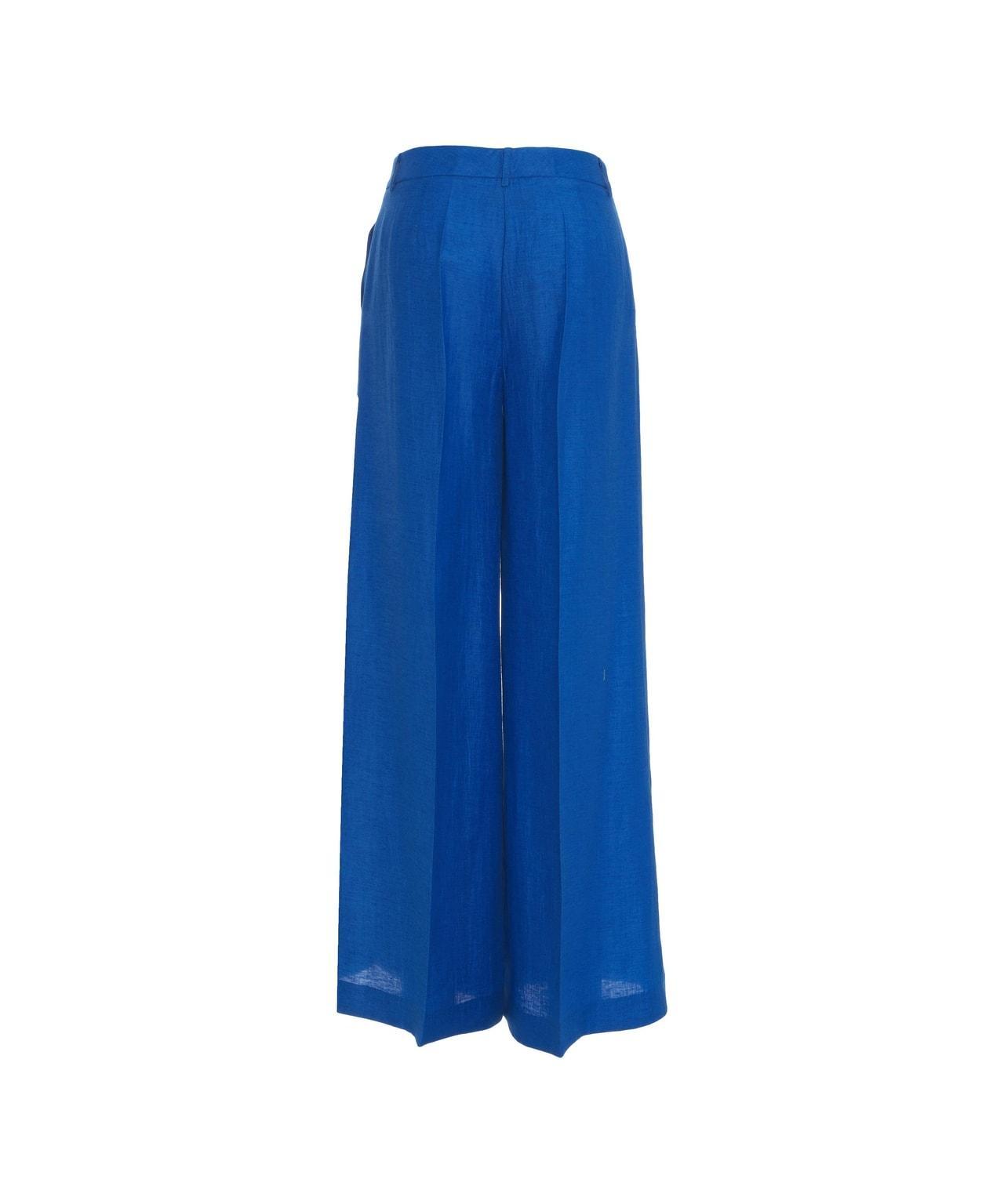 Wide leg pants in linen Product Image