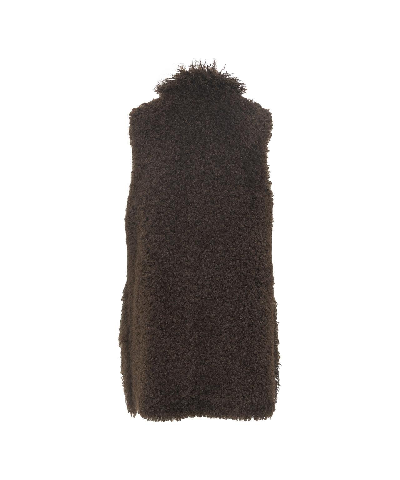Faux fur gilet Product Image