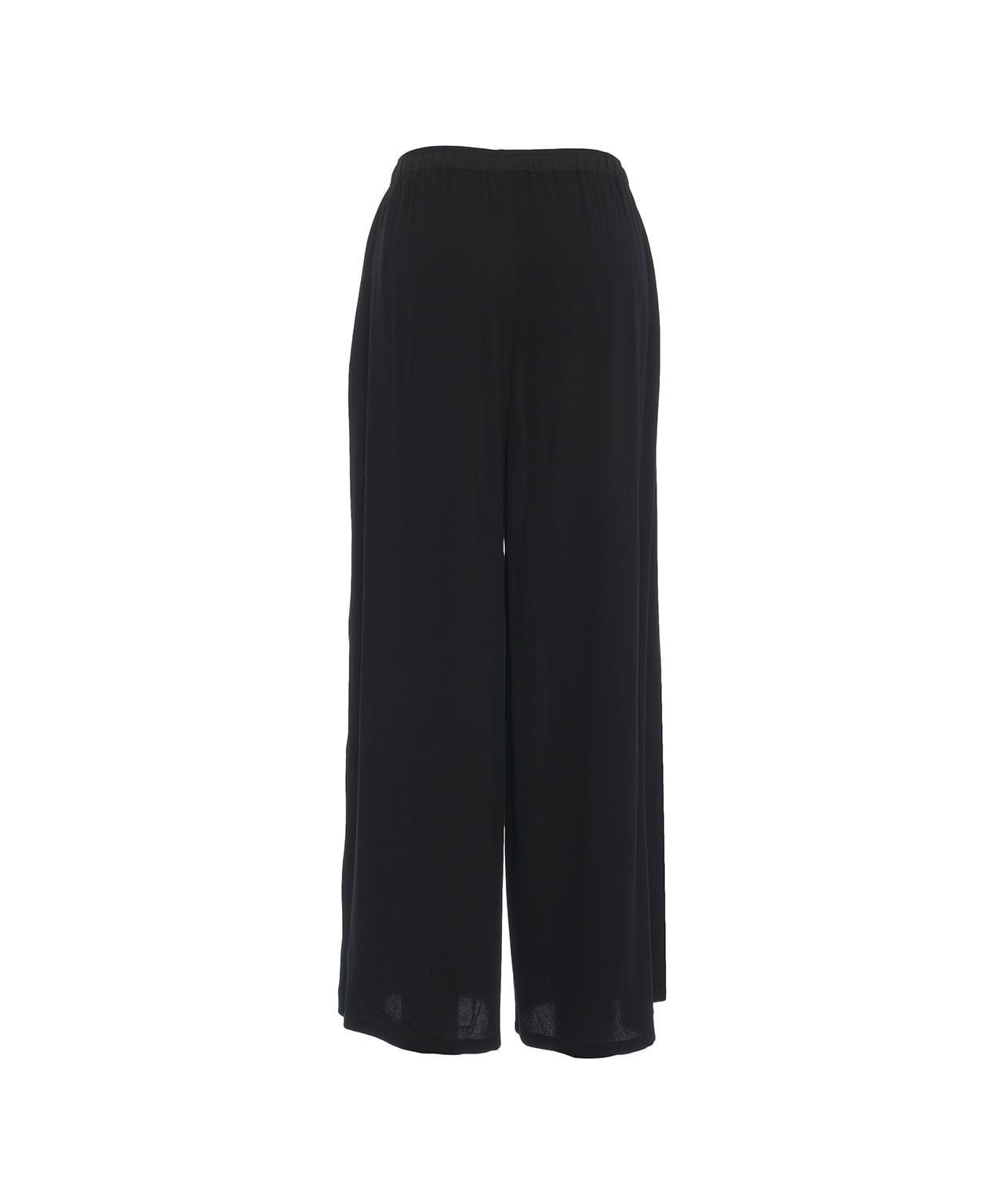 Wide leg crepe pants Product Image