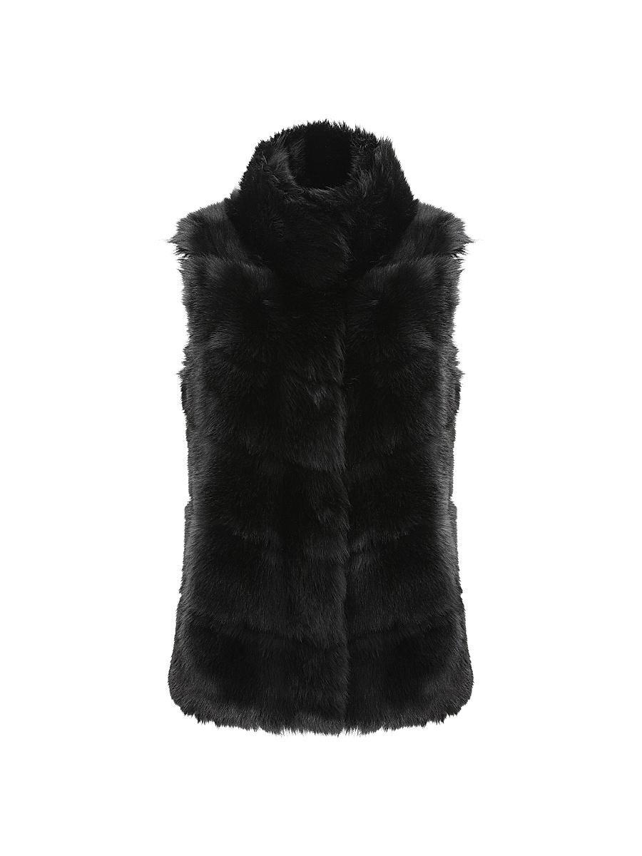 Womens Reversible Merinillo Shearling Lamb Vest Product Image