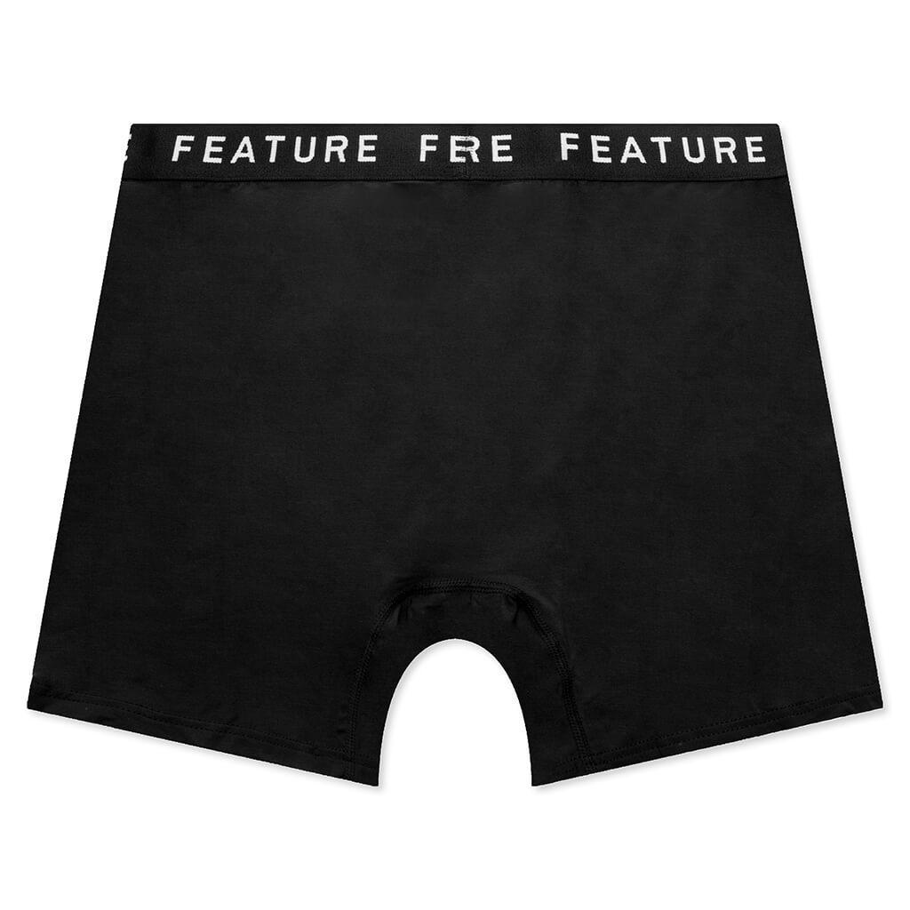 Johnson Boxer Brief Single Pack - Black Male Product Image