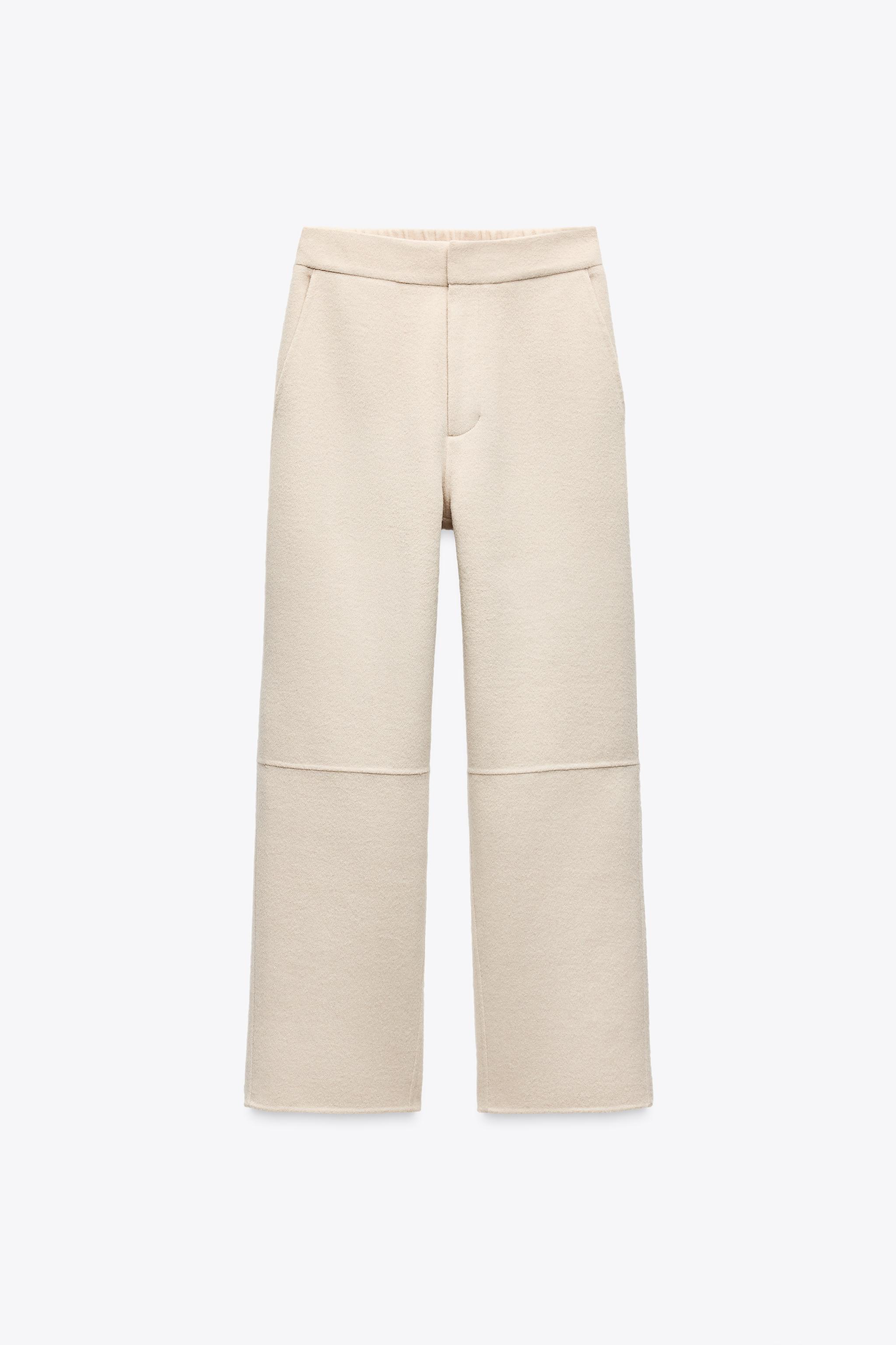 ZW COLLECTION WOOL BLEND PANTS Product Image