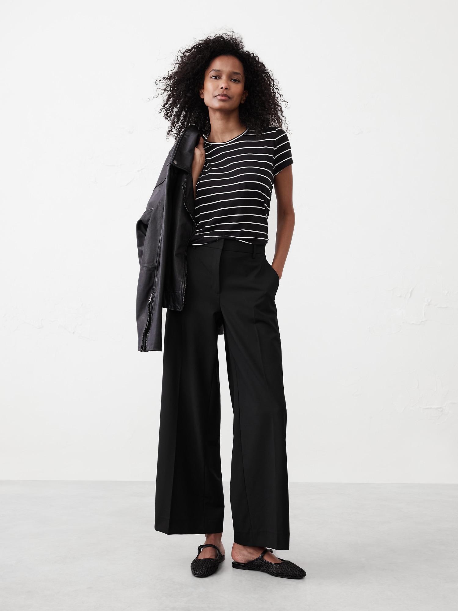 Bi-Stretch Easy Wide-Leg Pant Product Image