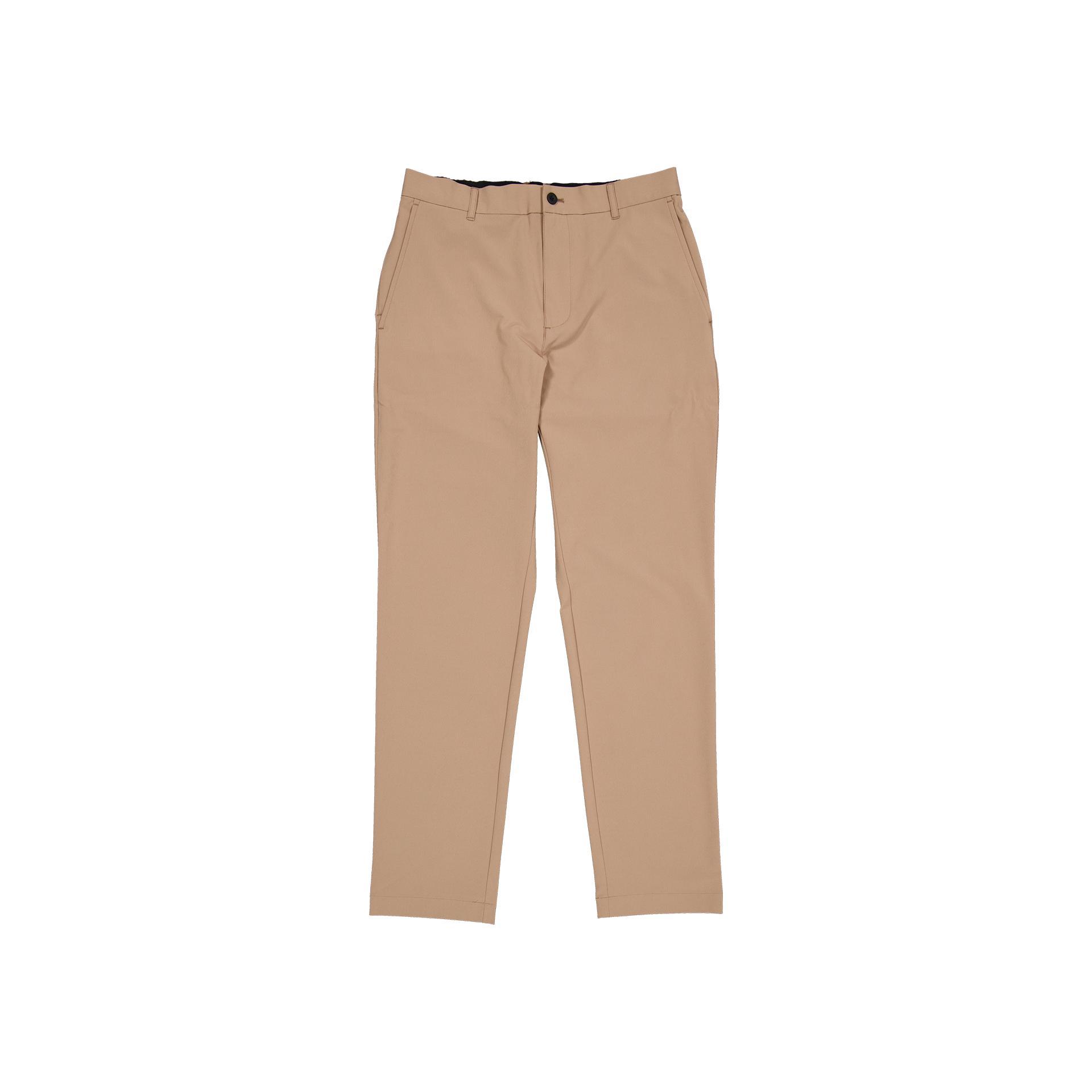 High Rise Cropped Tapered Trousers in Navy Product Image