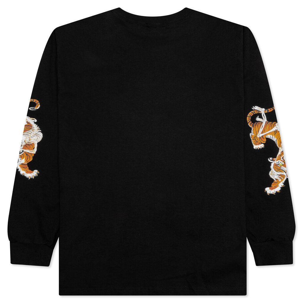 Tim Lehi Crewneck L/S T-Shirt Type-2 -Black Male Product Image