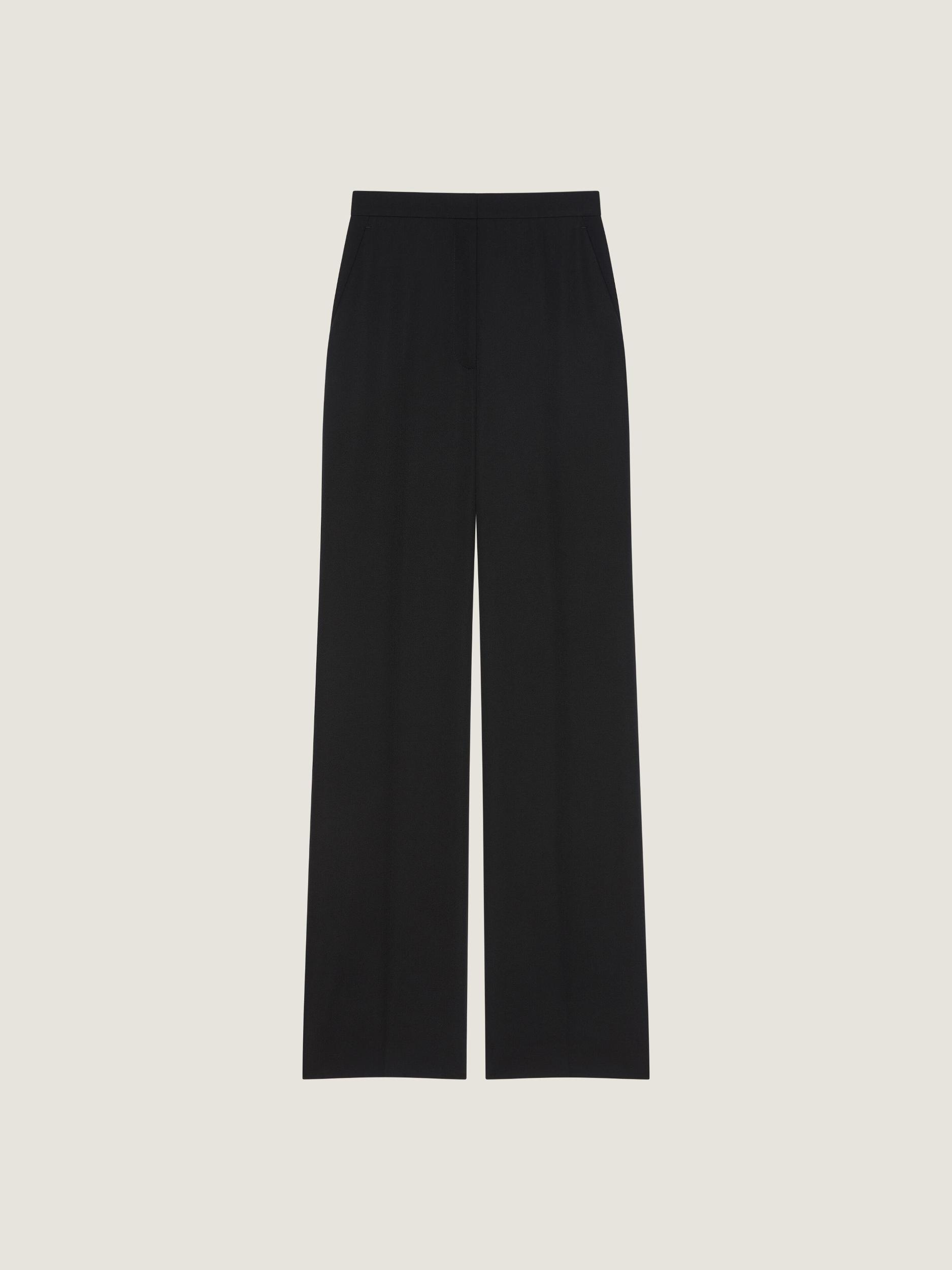 Tailored cigarette pants in wool Product Image