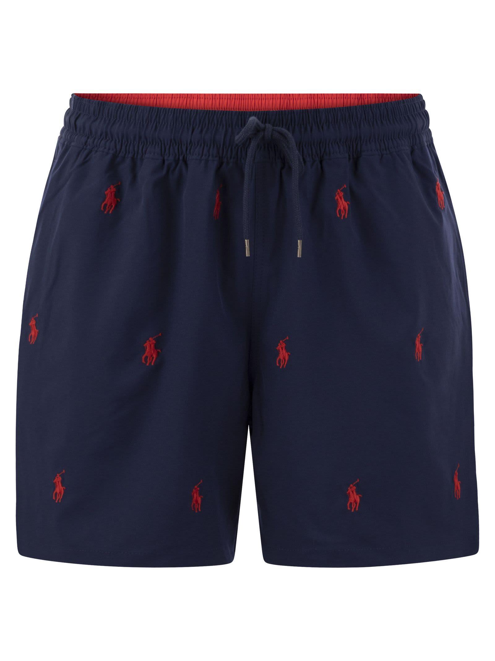 Classic Traveler Beach Boxers In Navy Product Image