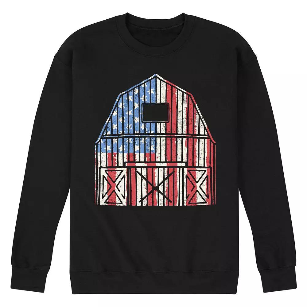 Men's USA Barn Fleece Sweatshirt,  Product Image