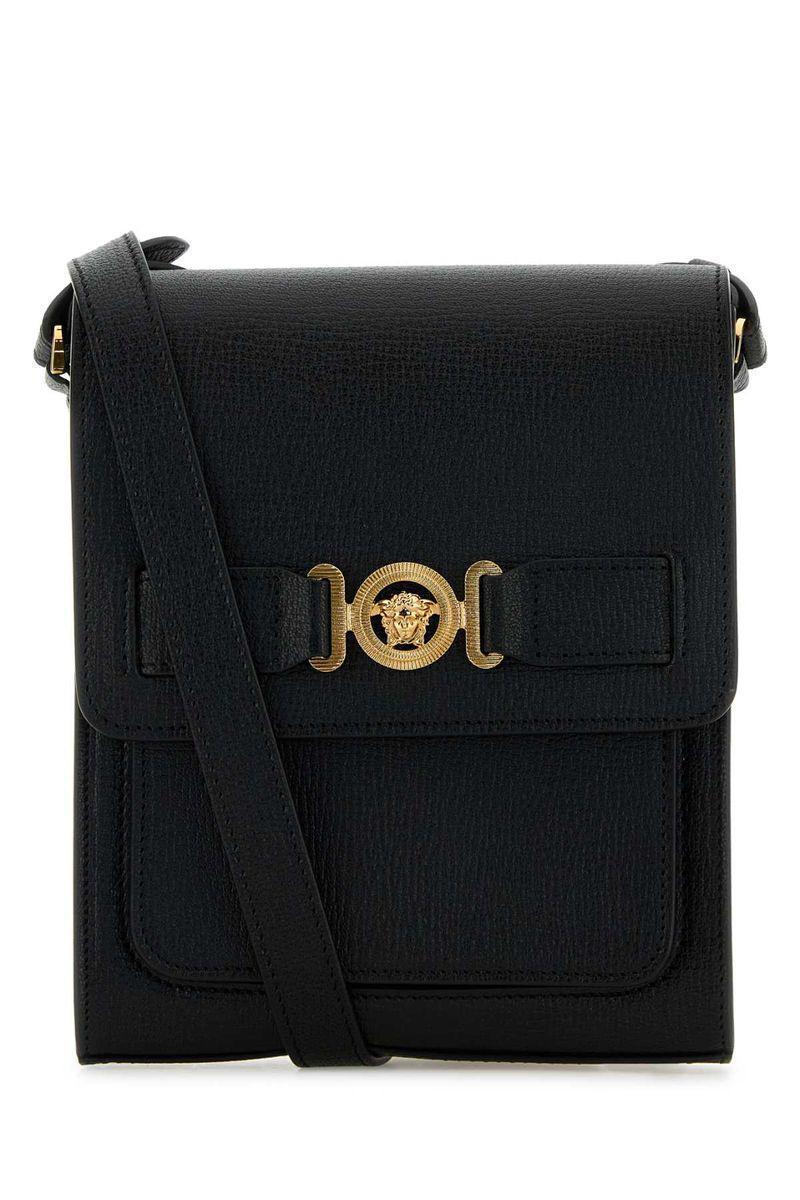 VERSACE Shoulder Bags In Black Product Image