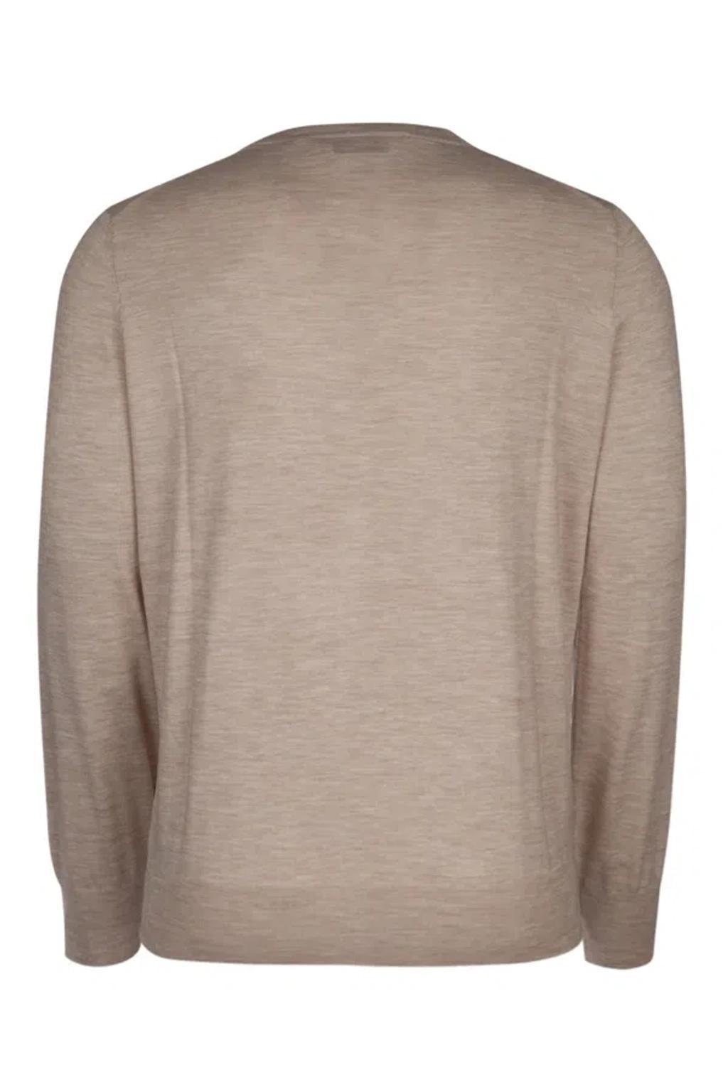 BRUNELLO CUCINELLI Beige Crewneck Pullover In Cl949 Product Image