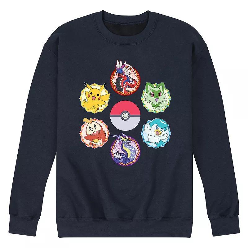 Men's Pokemon Sparkle Badges Fleece,  Product Image