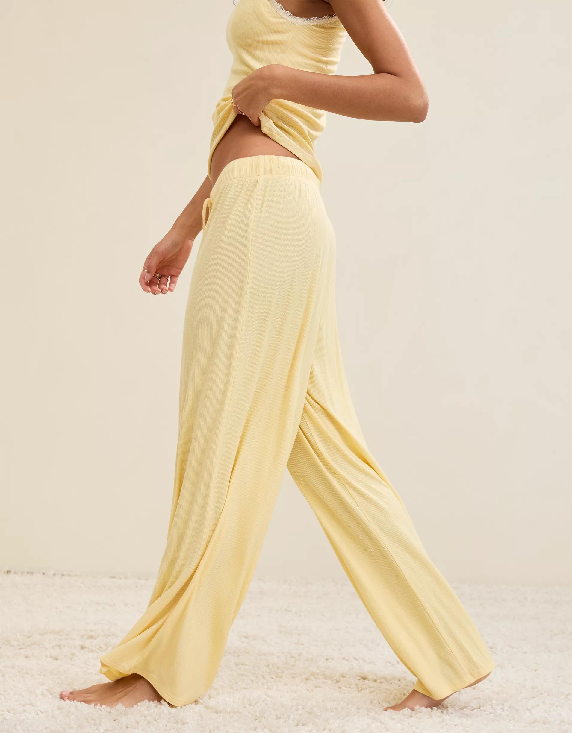 Aerie Real Soft® Rib Trouser PJ Product Image