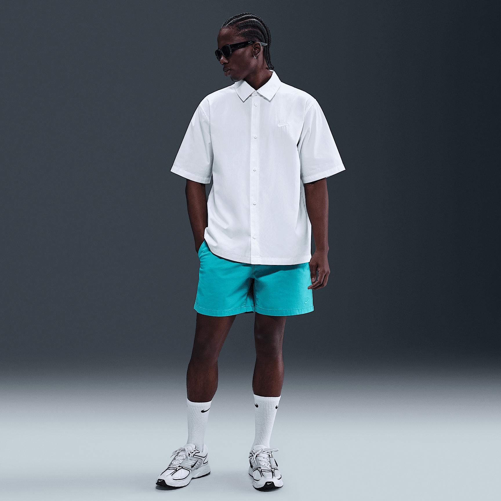 Nike Mens Club Washed Chino Shorts | HJ2658-345 Product Image