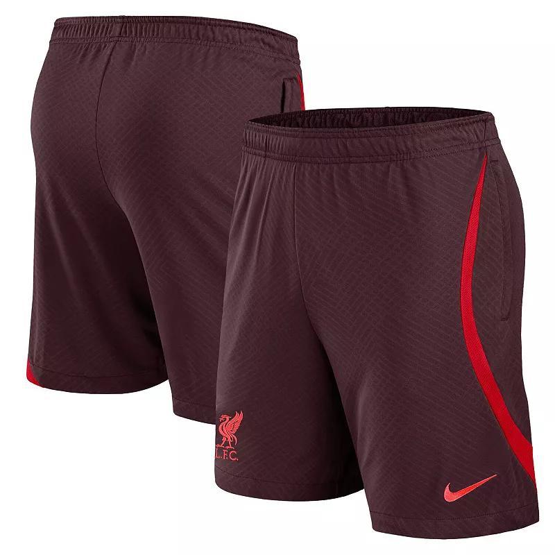 Men's Nike Maroon Liverpool 2022/23 Strike Performance Shorts, Size: 2XL, Lvp Red Product Image