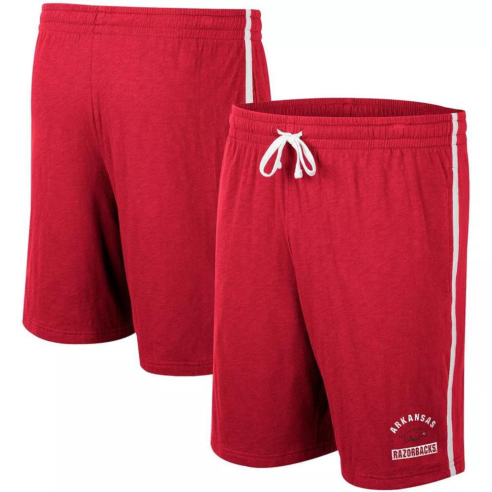 Men's Colosseum Cardinal Iowa State Cyclones Thunder Slub Shorts,  Product Image