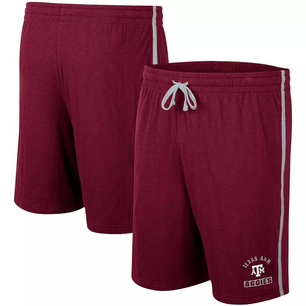 Men's Colosseum Maroon Texas A&M Aggies Thunder Slub Shorts,  Product Image