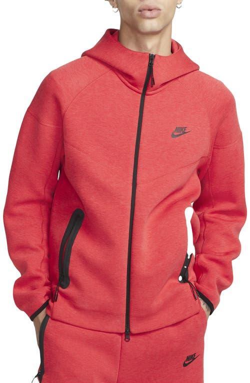 Nike Mens Nike Tech Fleece Full-Zip Hoodie - Mens Birch Heather/Black Product Image