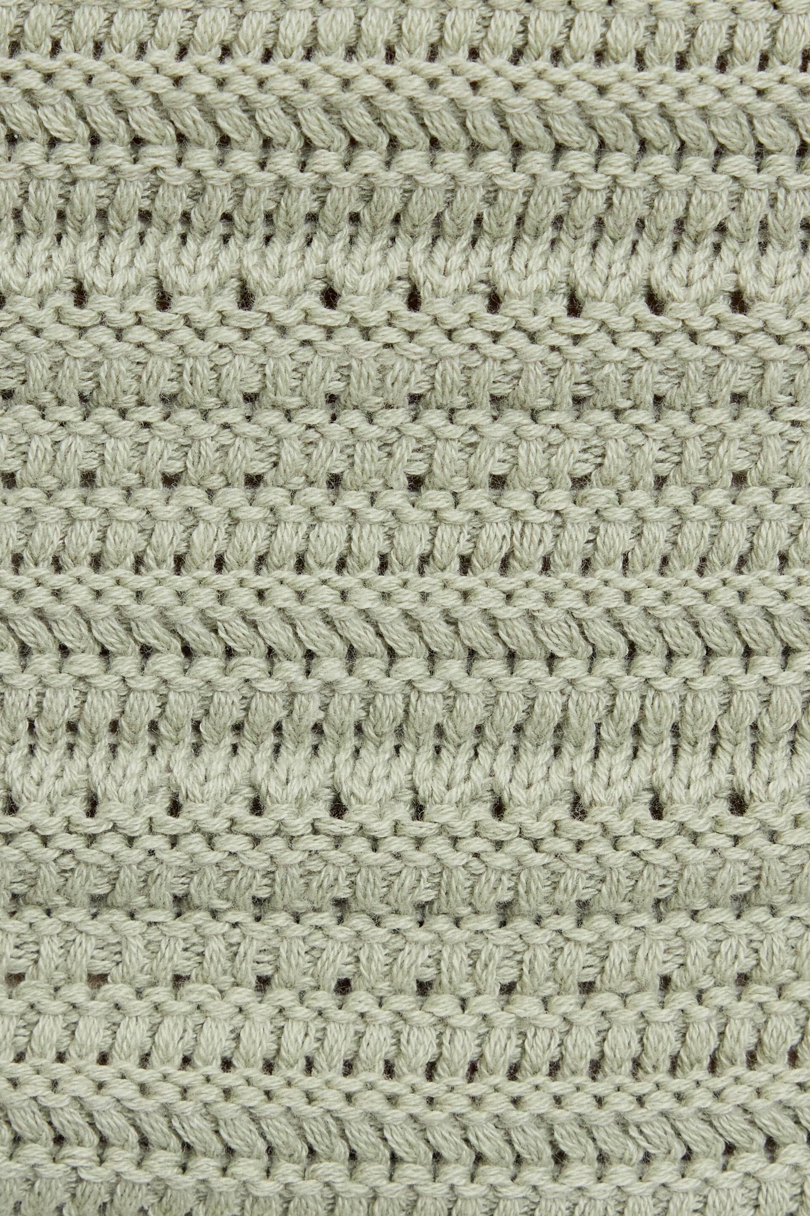 Plunge Neckline Crochet Halter Top Product Image