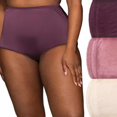 Womens Vanity Fair Lingerie Perfectly Yours Ravissant 3-Pack Brief Panty Set 15711 Product Image