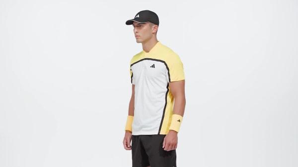 Tennis HEAT.RDY Pro FreeLift Henley Polo Shirt Product Image