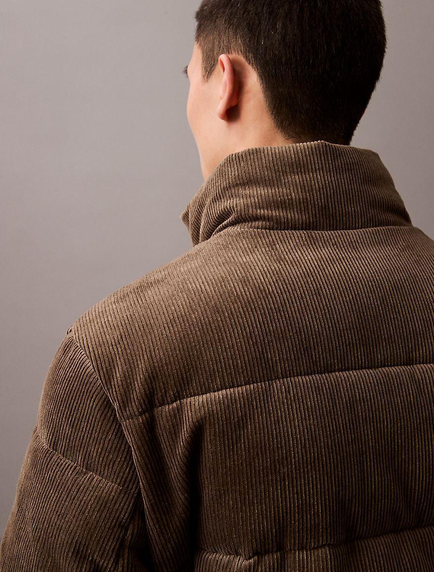 Corduroy Puffer Jacket Product Image