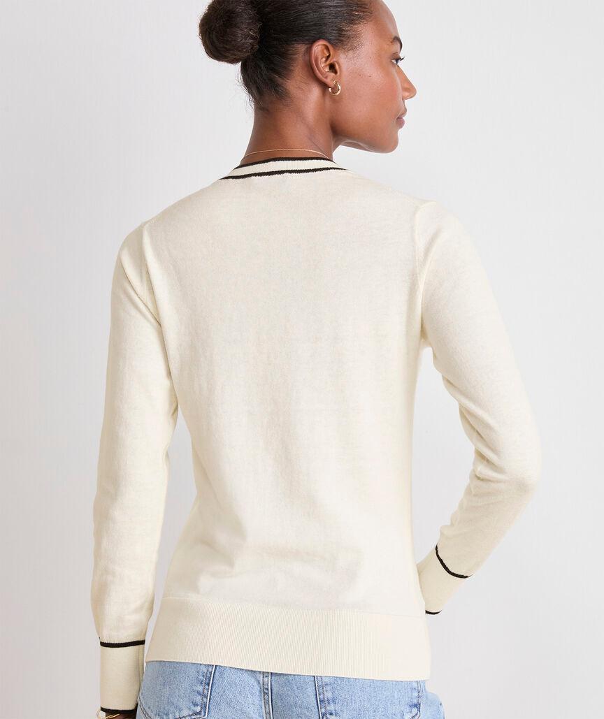 Cotton Cashmere Heritage Crewneck Sweater Product Image