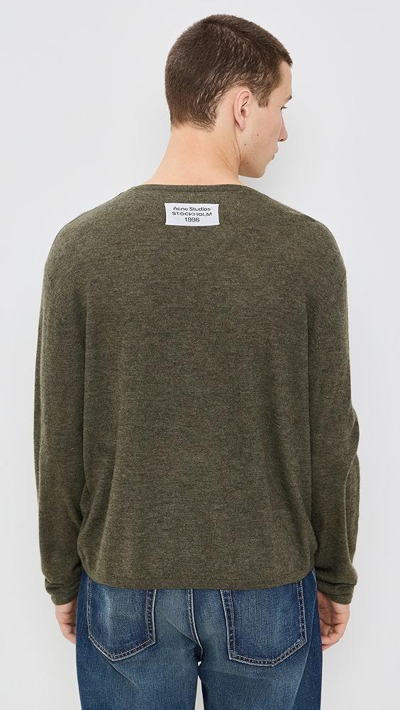 Acne Studios Kluna Cashmere Crewneck Sweater | Shopbop Product Image