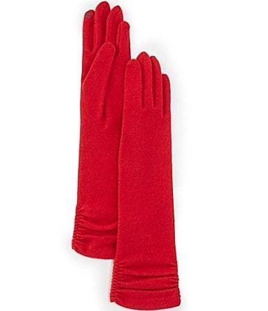 Gemma Layne Womens Ruched Opera Gloves Product Image