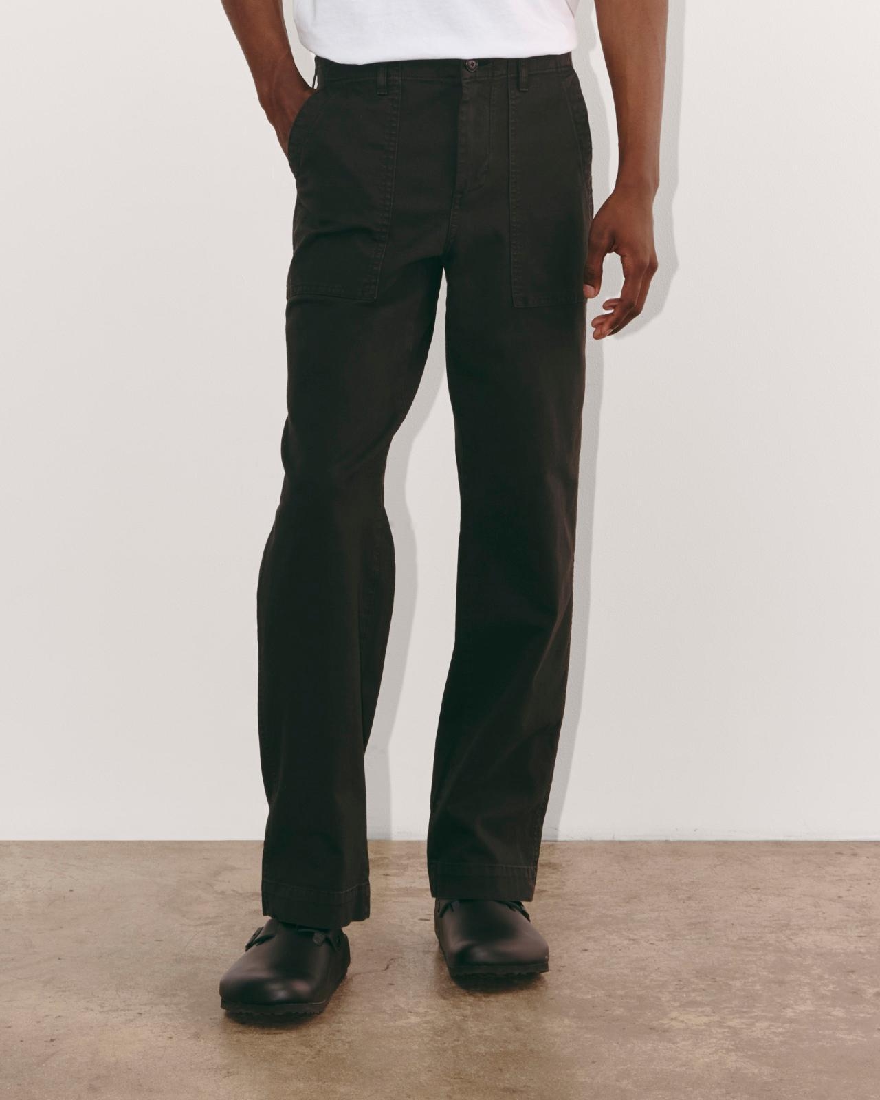Mens Canvas Relaxed Pant by Everlane Product Image